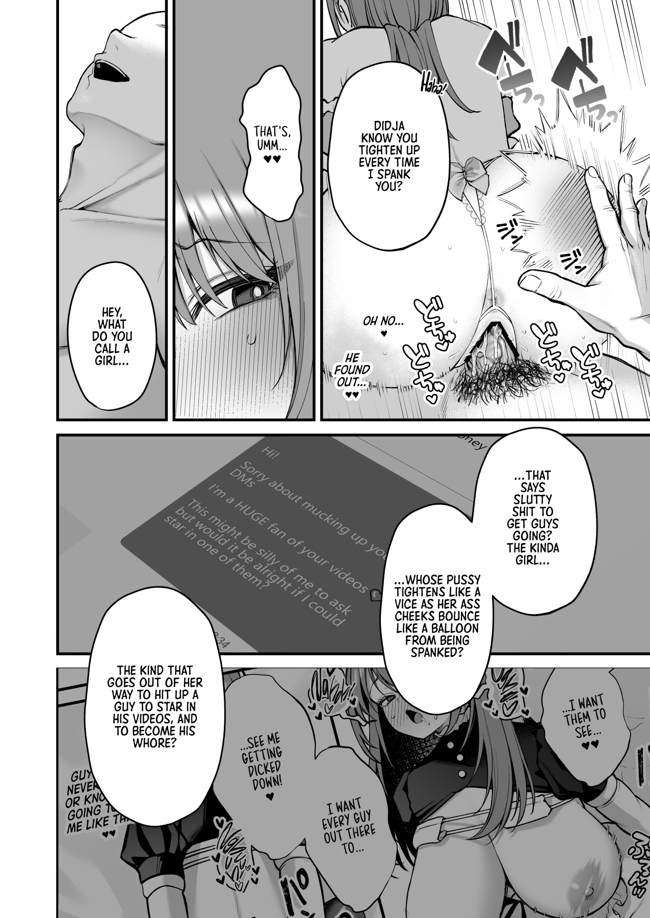 Hentai Manga Comic-An L-Cup College Chick's Porn Escapade with a Behemoth - Paizuri Time-Read-47